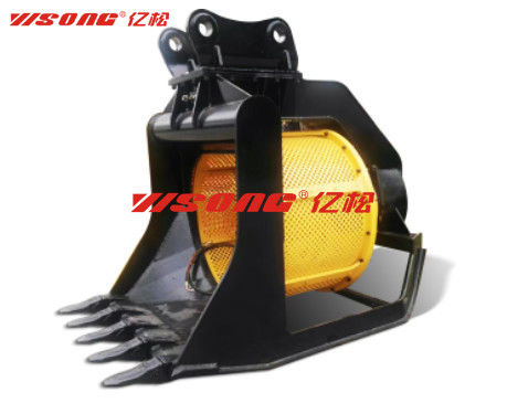 شراء YISONG 360 درجة تدوير الفحص دلو حفار دلو online manufacture