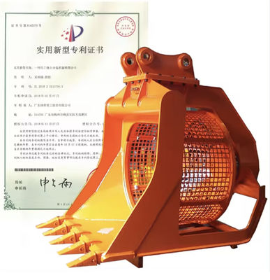 شراء Q355B Q690D NM400 Hardox450 ملحقات دلو الفحص للحفر online manufacture