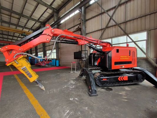 شراء روبوت هدم بالتحكم عن بعد روبوت تنفجير للحفر / سحق / التقاط وتنظيف الألغام online manufacture